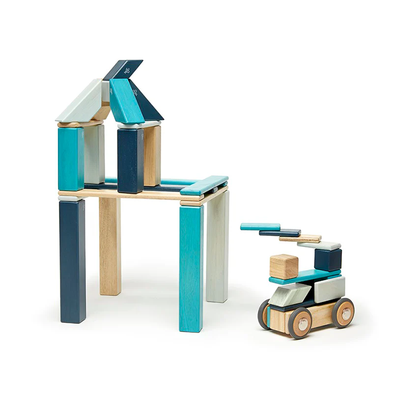 Tegu 42-Piece Set Magnetic Wooden Blocks Tegu Classics - Image 17