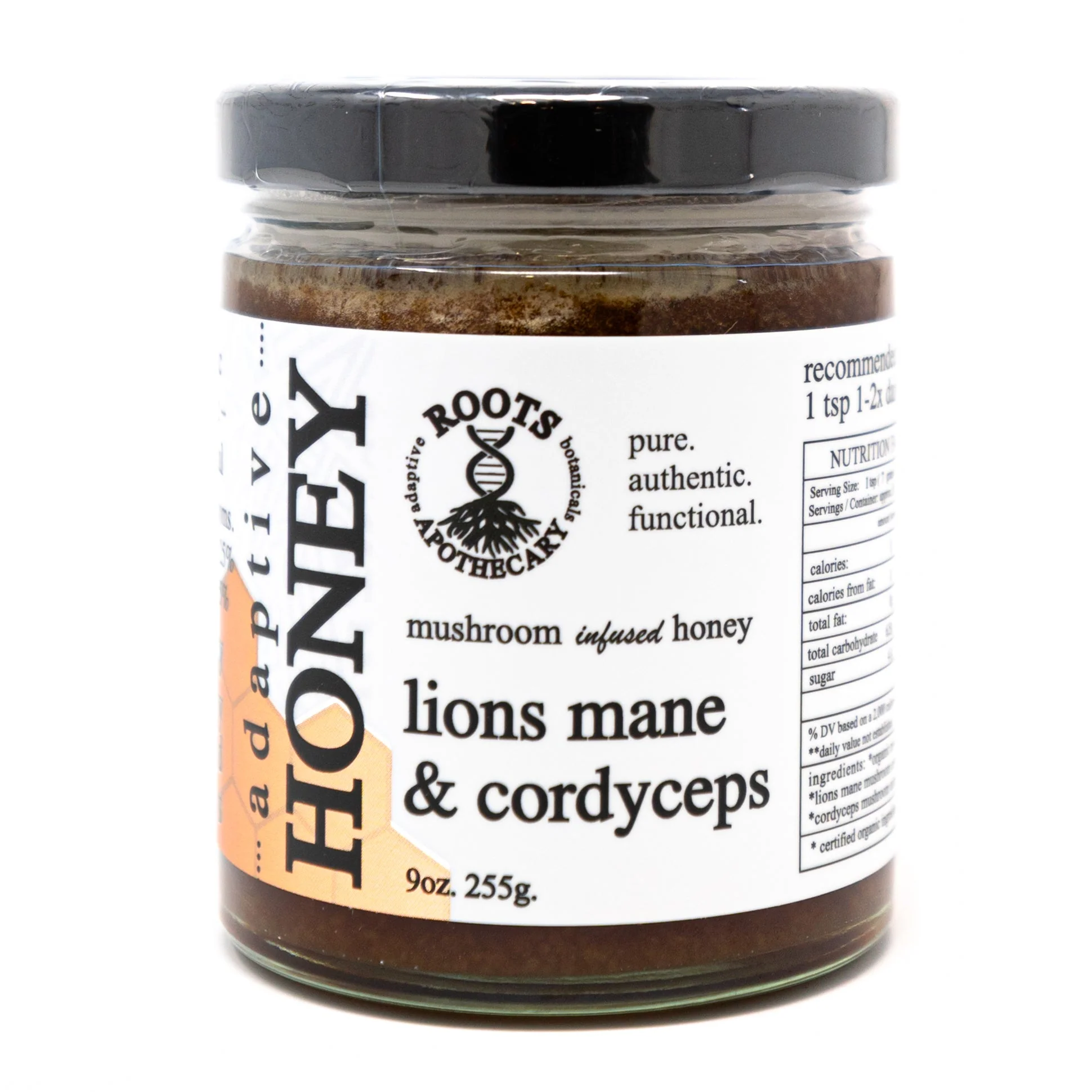 Roots Apothecary Adaptive Honey - Lion's Mane & Cordyceps