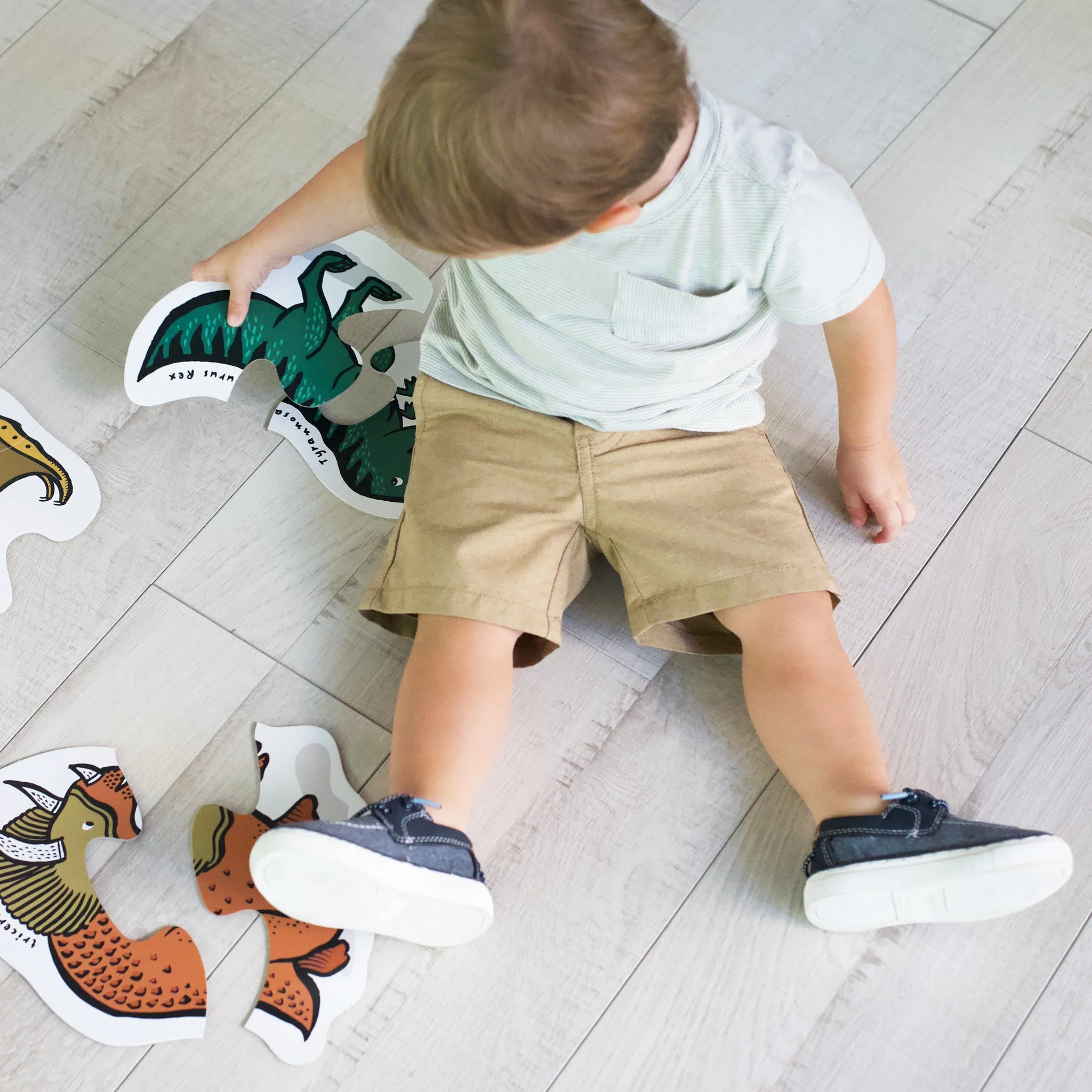 Wee Gallery Beginner Puzzles - Dinos - Image 2