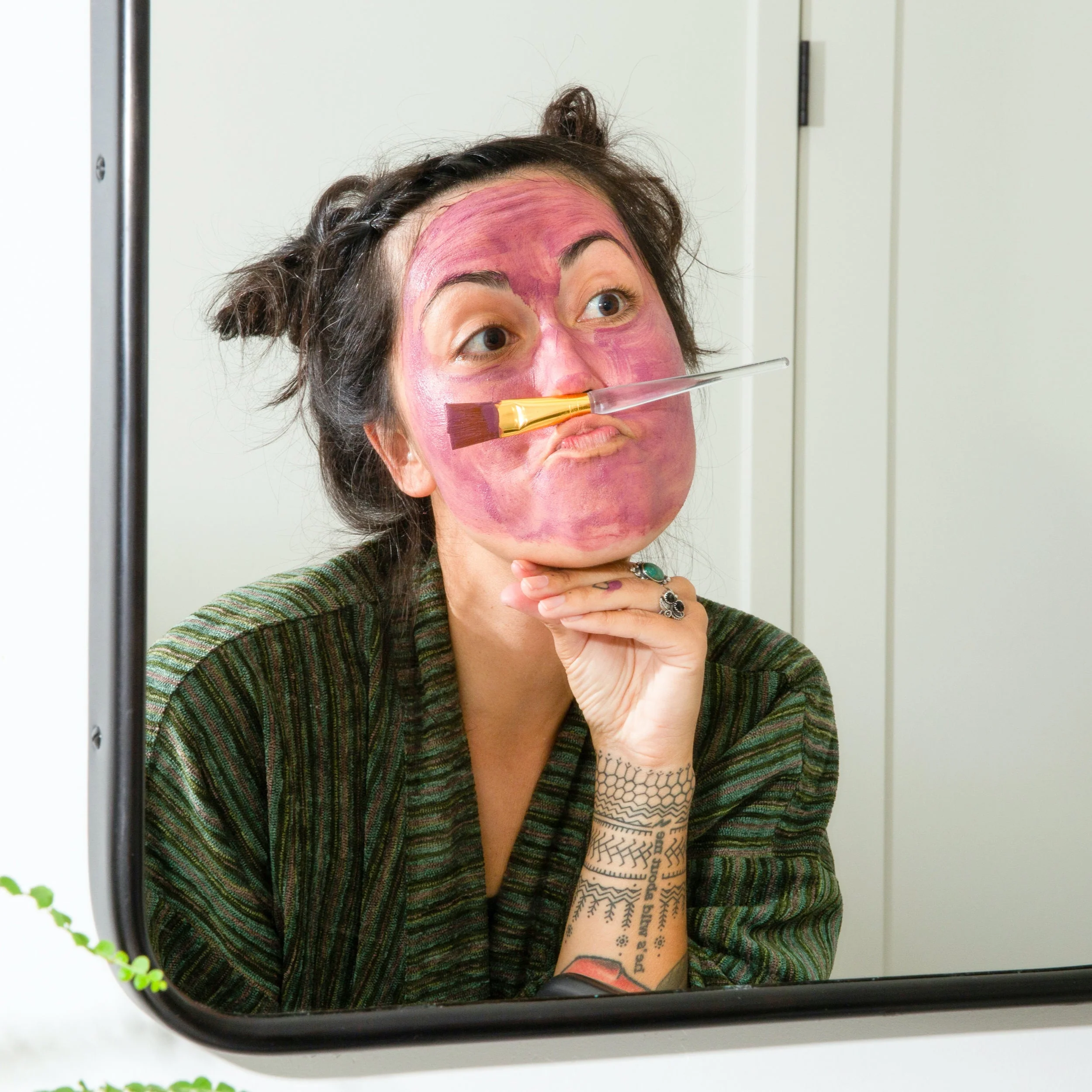 Bentonite Clay + Rose Face Mask - Image 5