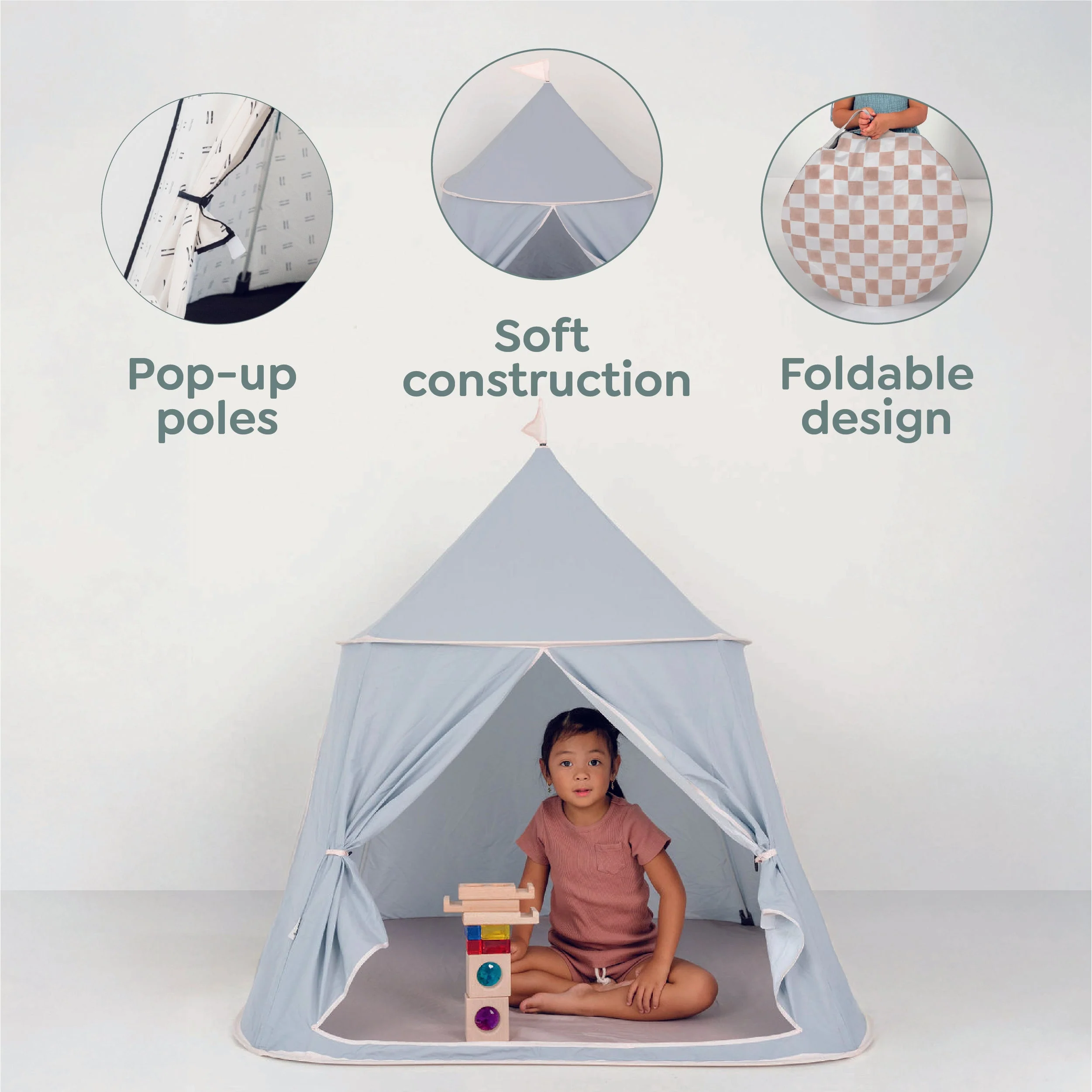 Toki Mats Blooms Play Tent - Image 8
