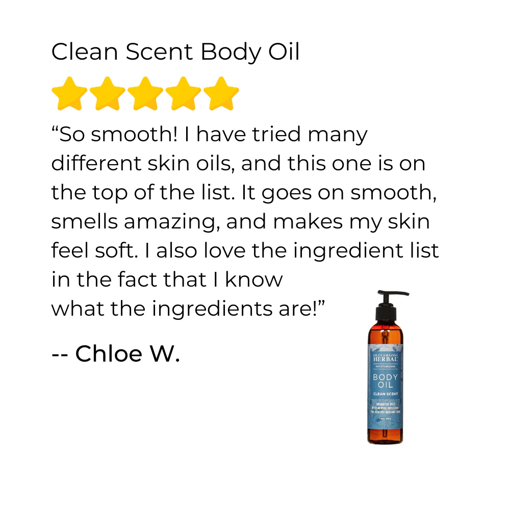 Ora's Amazing Herbal Body Oil, Clean - Image 3
