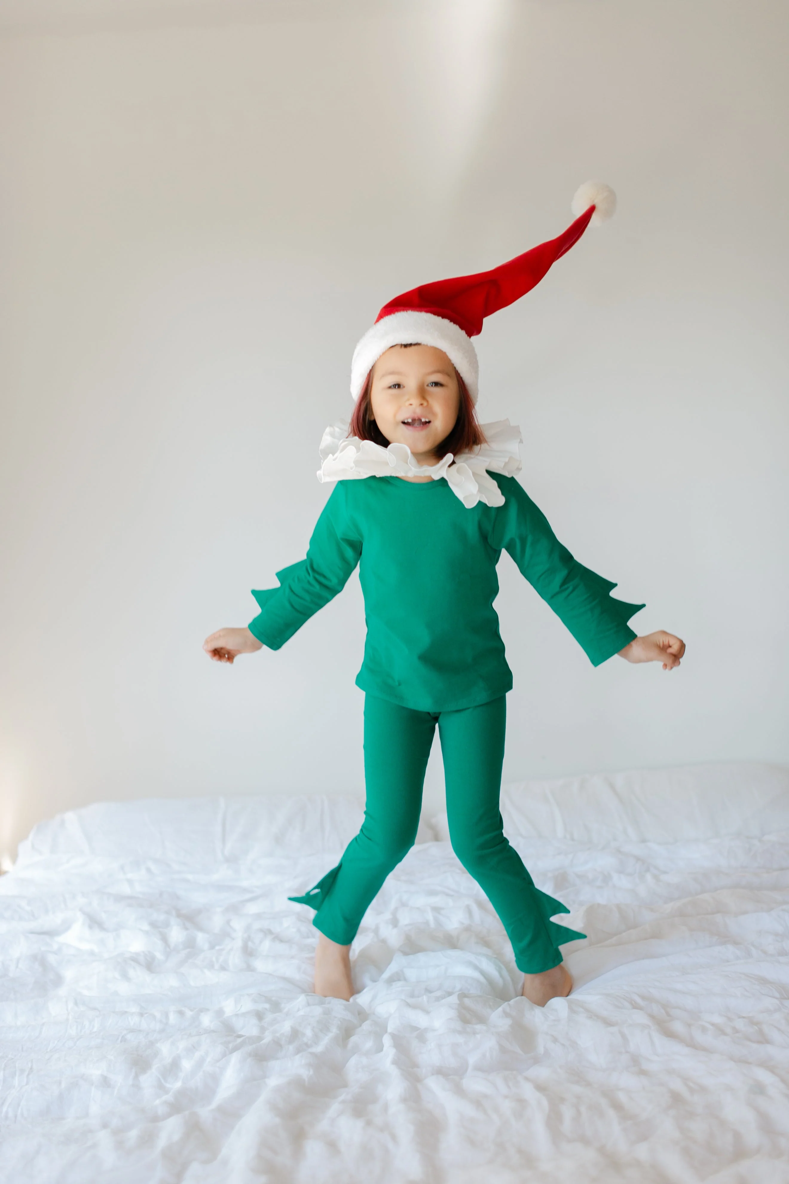 Band of the Wild Christmas Elf Pajama Costume - Image 3
