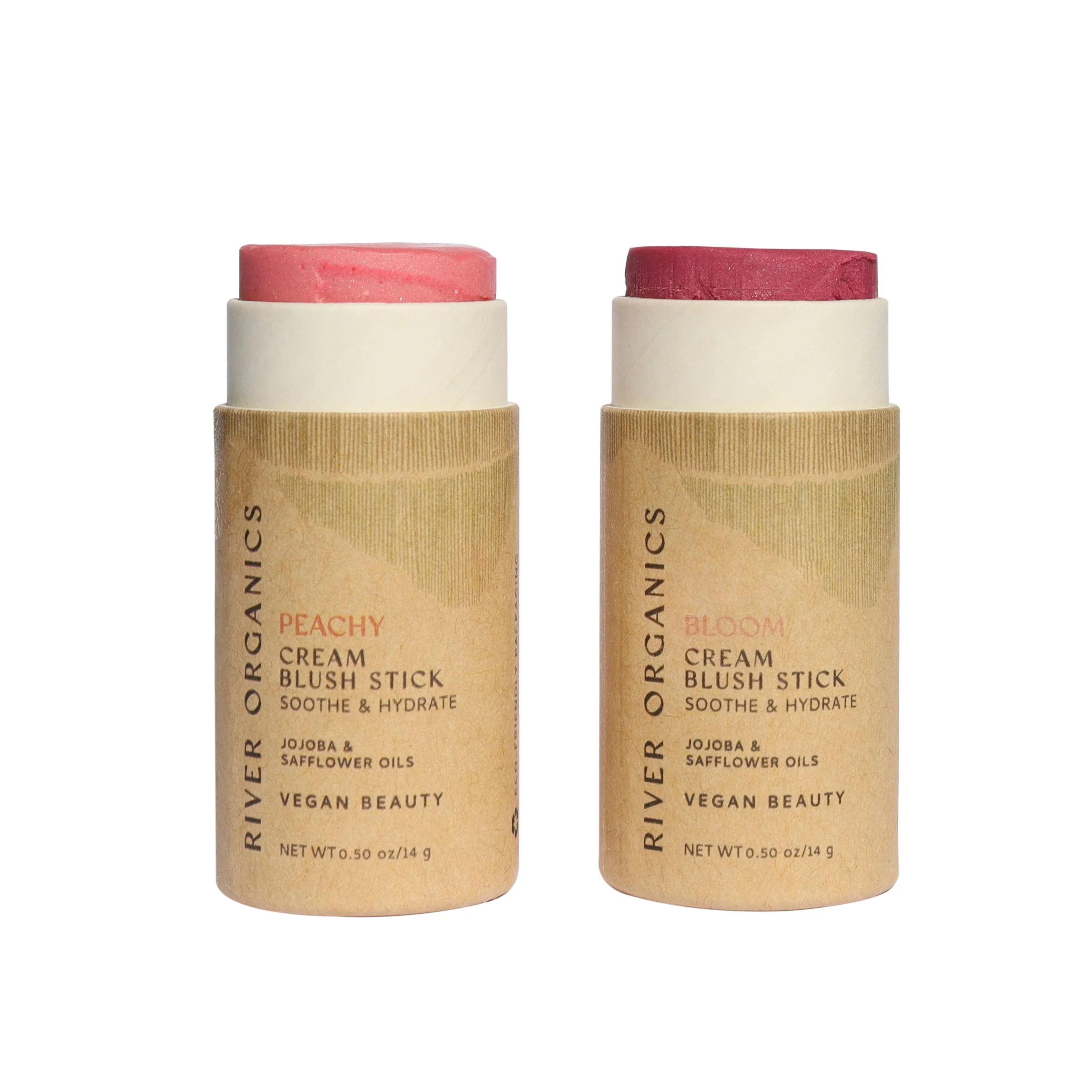 River Organics Creamy Vegan Blush Sticks | Set of 2 Mix &  Match - Image 3