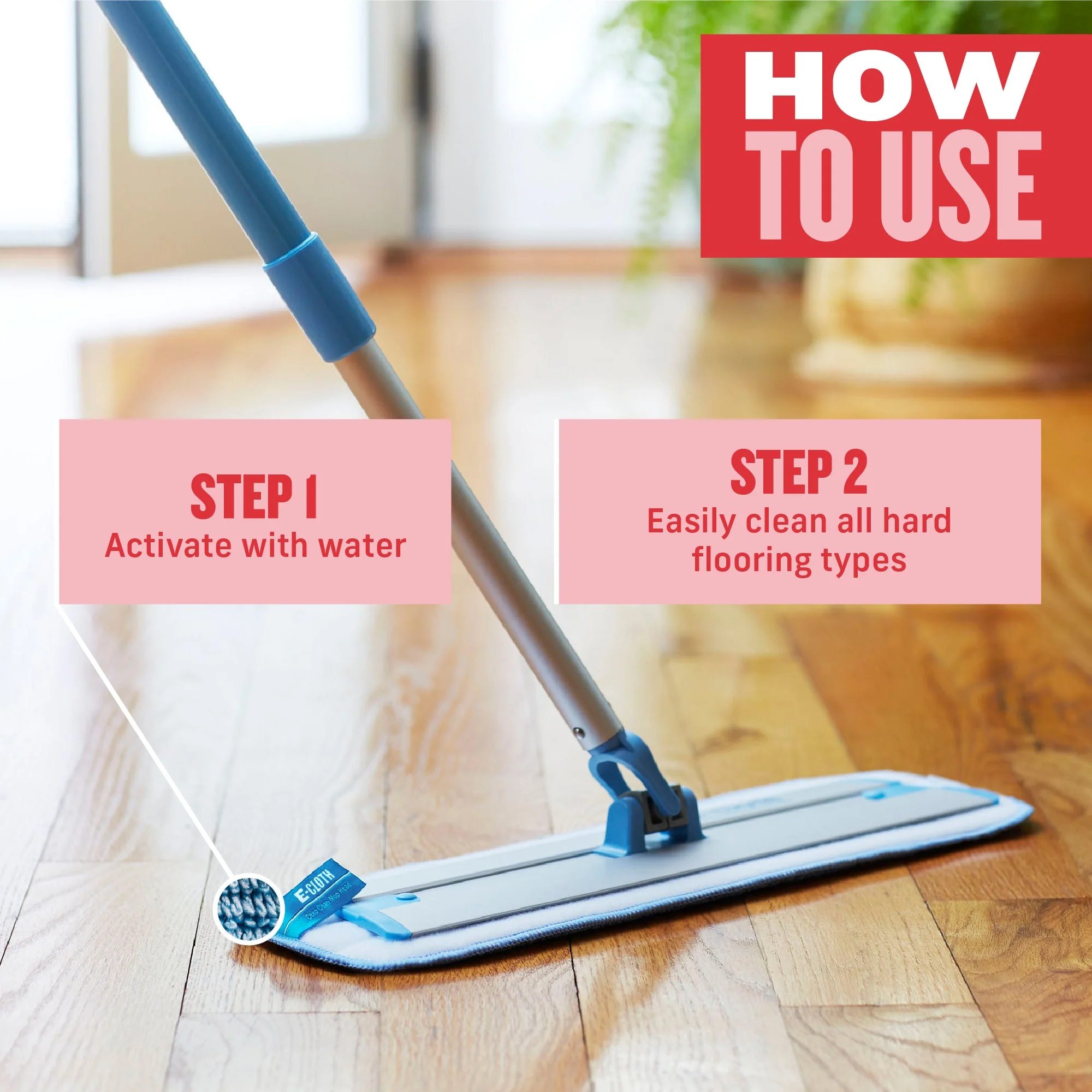 E-Cloth Deep Clean Mop - Image 2