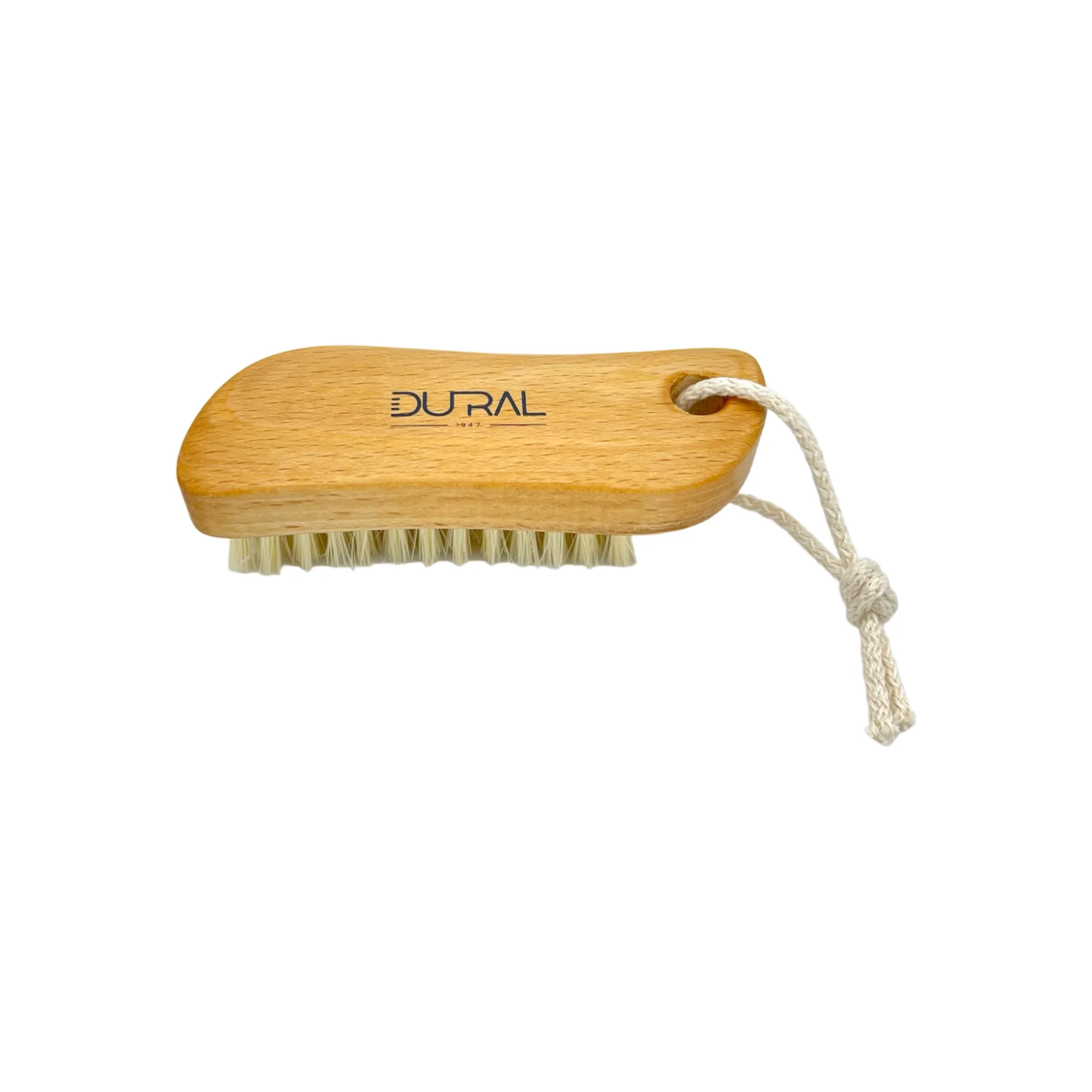 Pasteur Pharmacy Dural Beech wood ergonomic hand brush with pure natural bristles and cotton cord