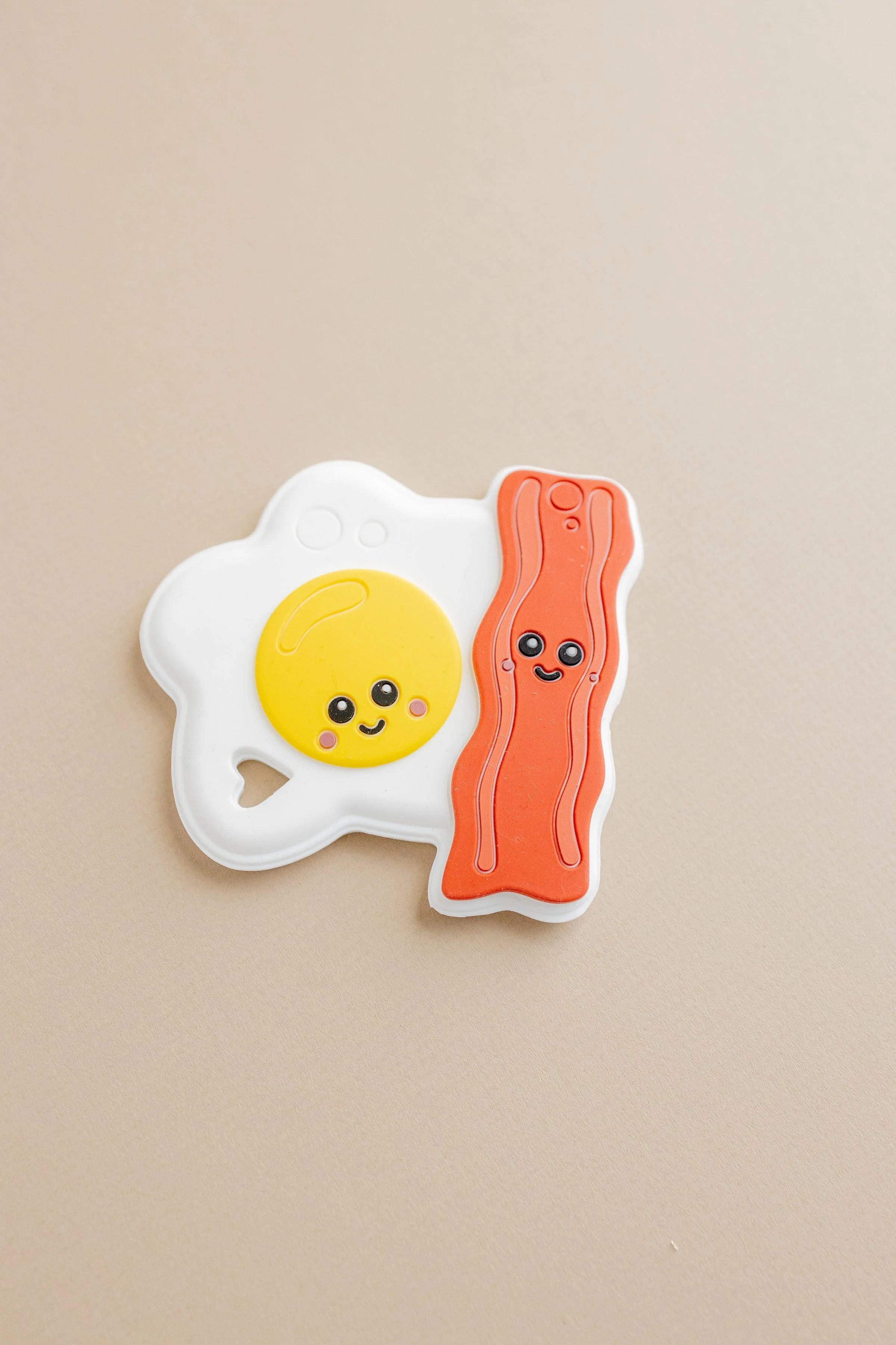 Three Hearts Eggs & Bacon Teether