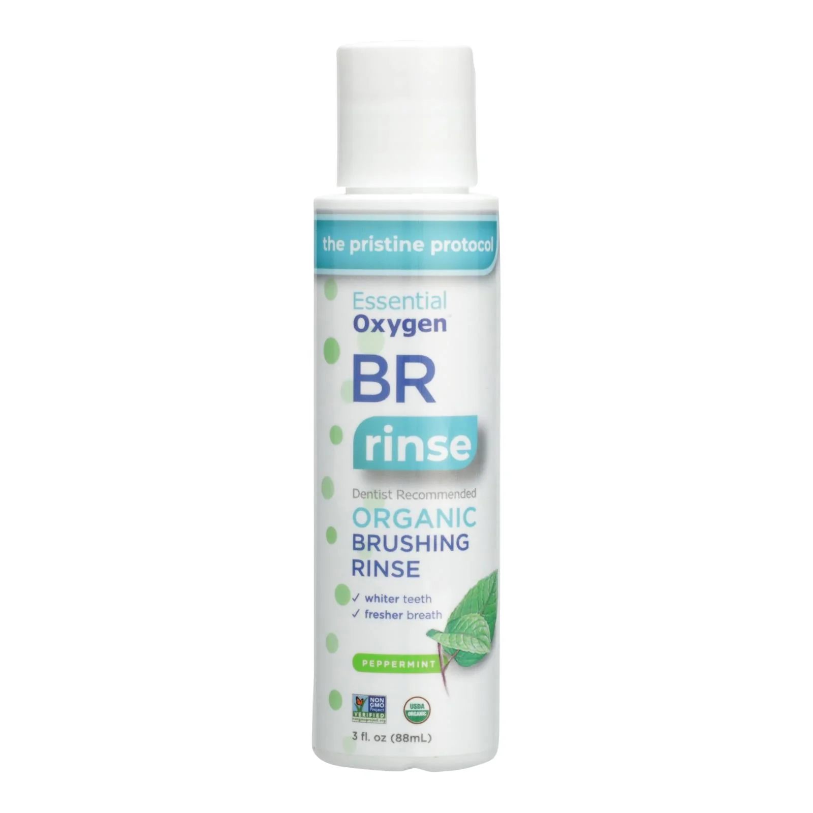 Essential Oxygen Peppermint Brushing Rinse