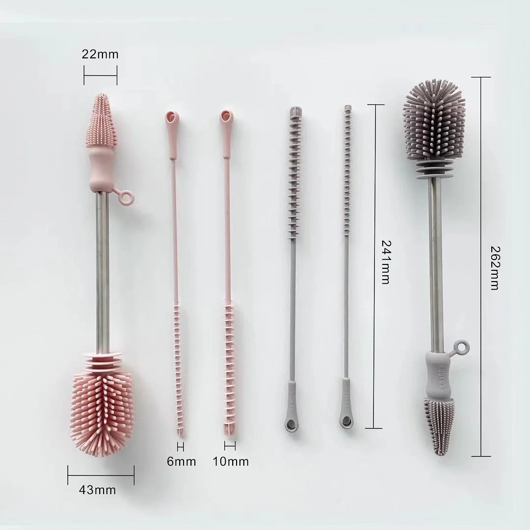 Haakaa Double-Ended Silicone Brush 1 PK - Image 8