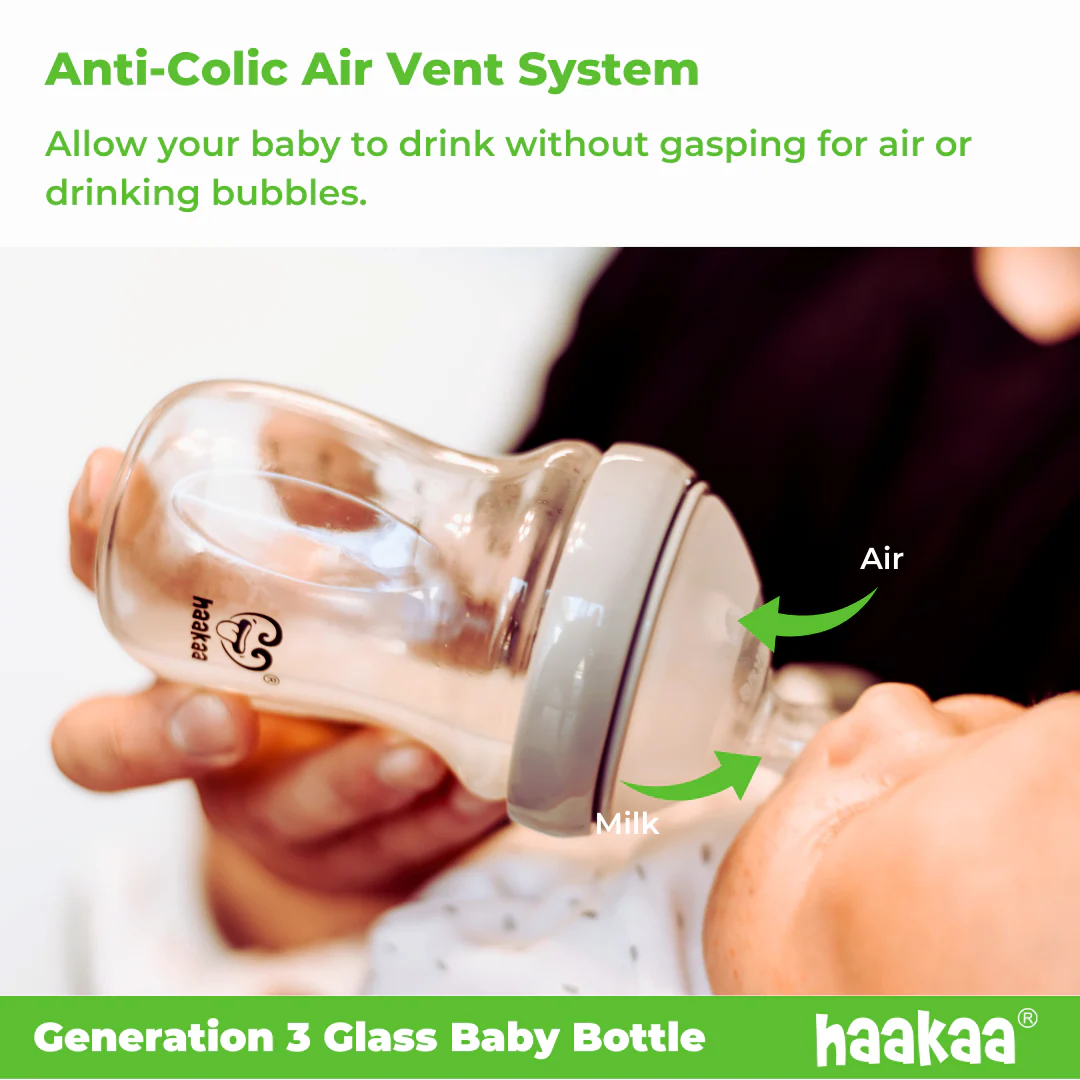 Haakaa Gen 3 Silicone Orthodontic Anti-Colic Nipple 2 PK - Image 5