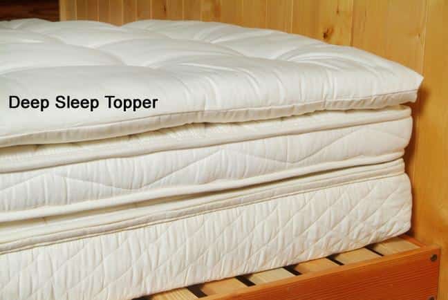 Holy Lamb Organics Certified Organic Quilted Mattress Topper - Image 5