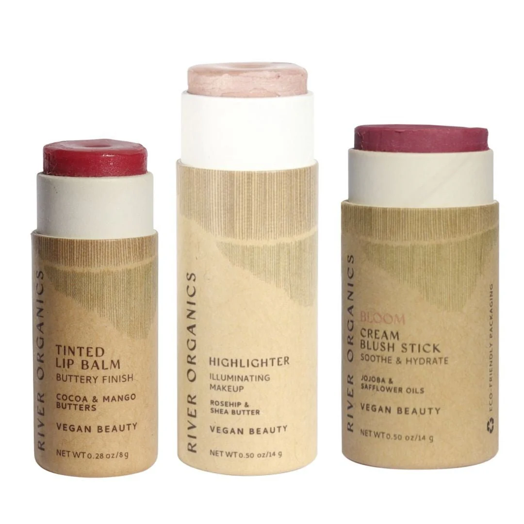 River Organics Lip + Highlighter + Blush Set - Image 51