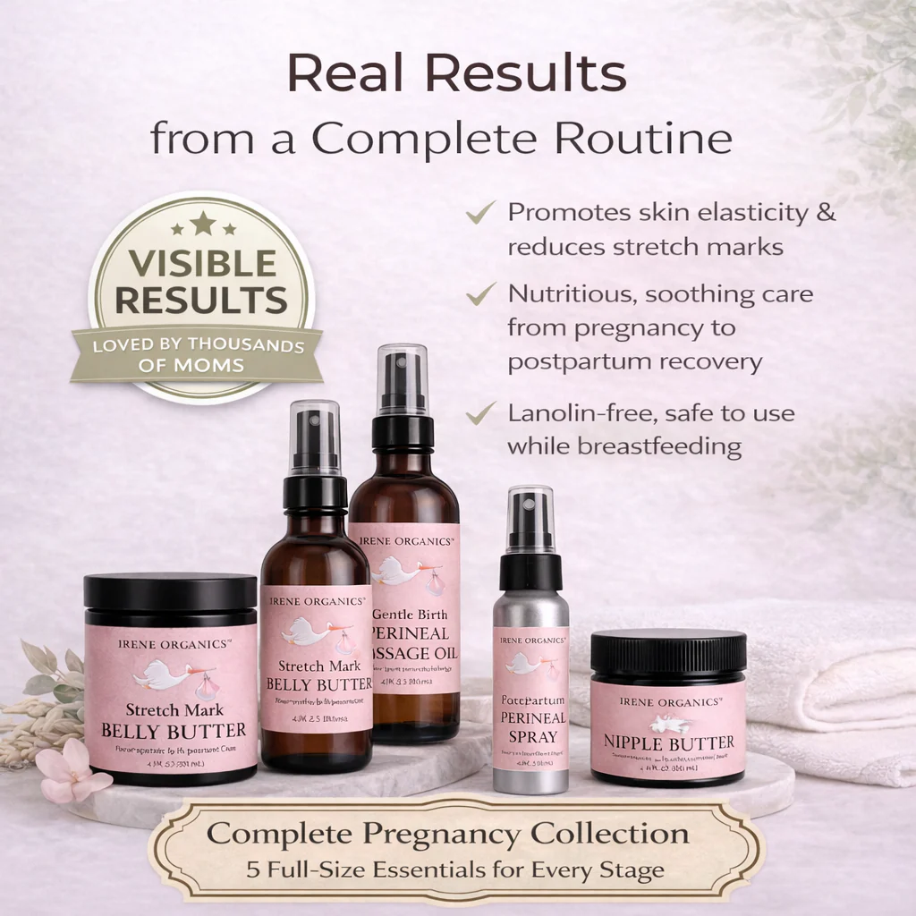 Irene Organics Mom To Be Pregnancy Skincare Giftset - Image 6