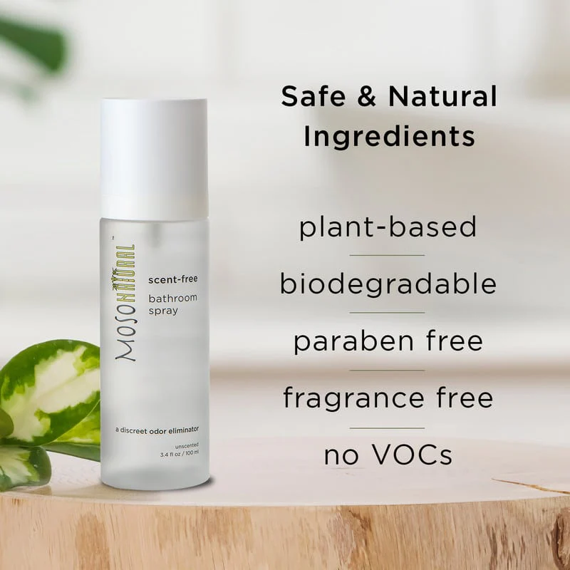 Moso Natural Unscented Bathroom Spray - 100ML - Image 3