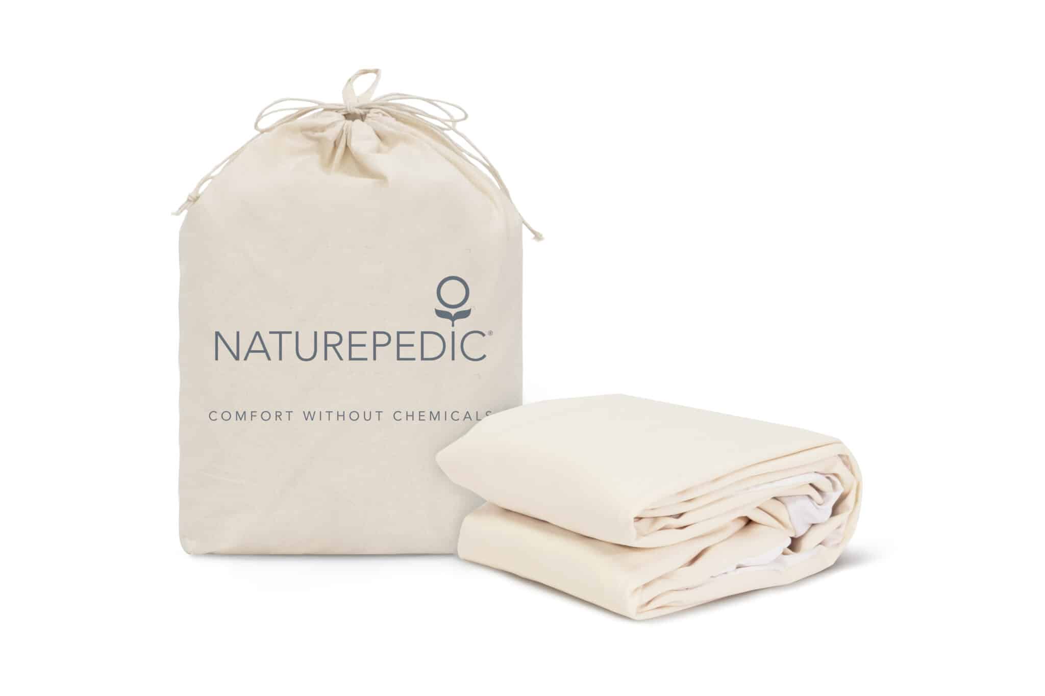 Naturepedic Organic Waterproof Fitted Protector Pad - Image 6