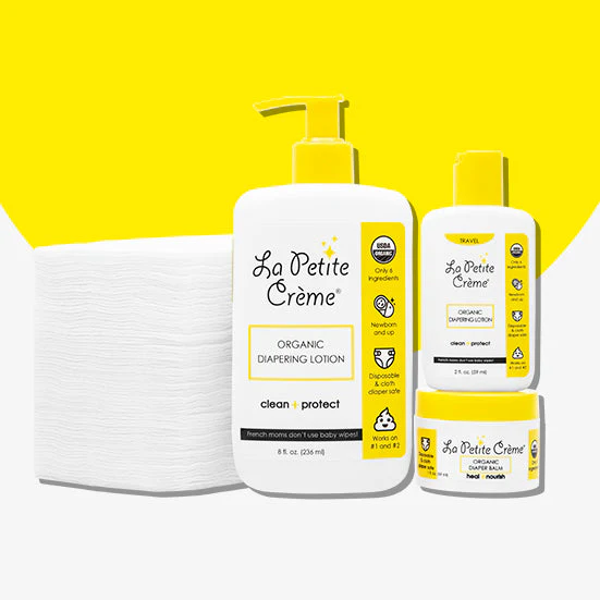 Organic French Diaper Care - Gift Set (Disposable Pads) - Image 8