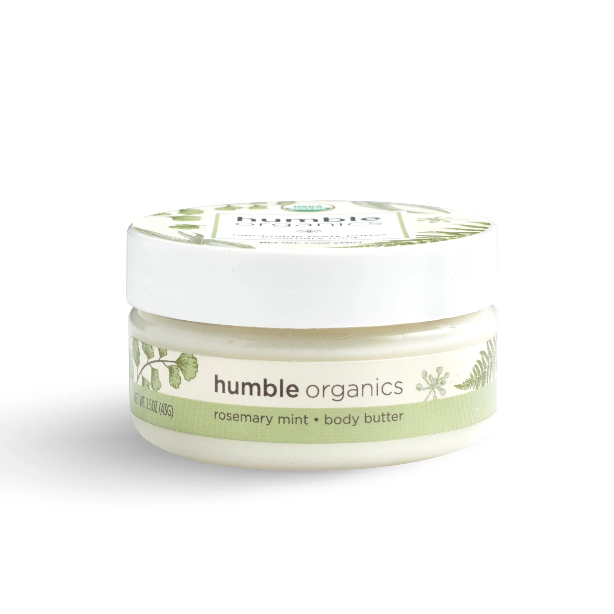 Humble Organics Organic Rosemary Mint Body Butter – Soothing & Nourishing Skincare - Image 2