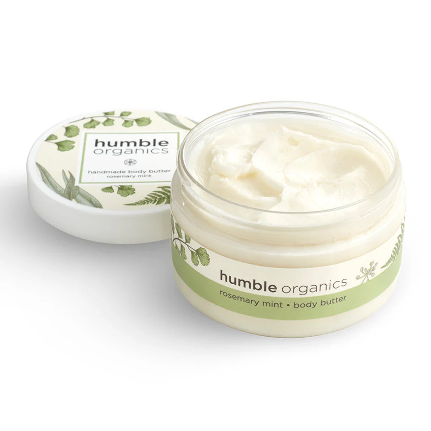 Humble Organics Organic Rosemary Mint Body Butter – Soothing & Nourishing Skincare - Image 3