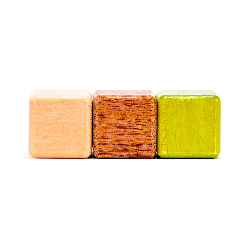 Tegu Original Pocket Pouch  Magnetic Wooden Blocks  8 pieces - Image 17