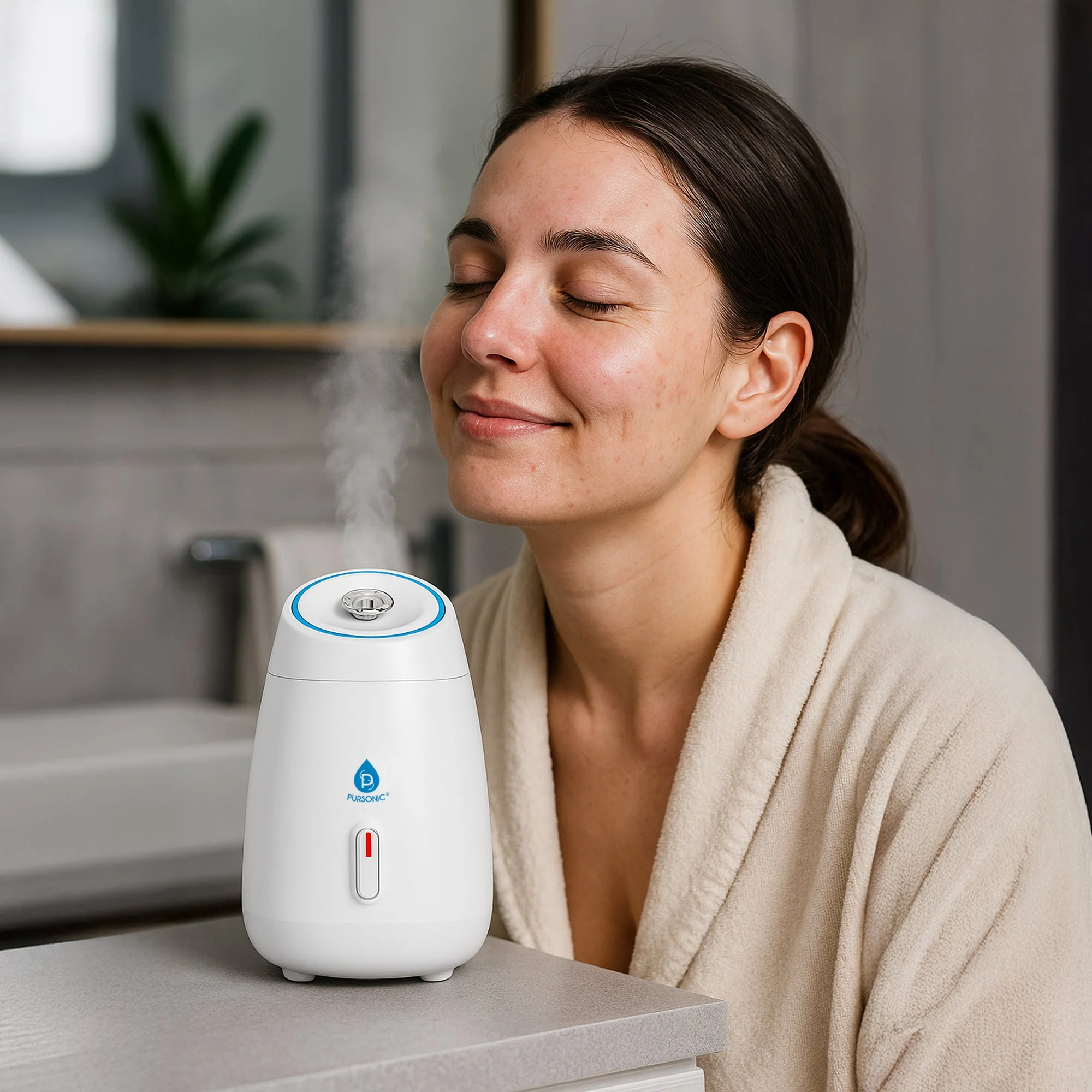 Pursonic Facial Steamer Hot Mist Moisturizing Spa - Image 4