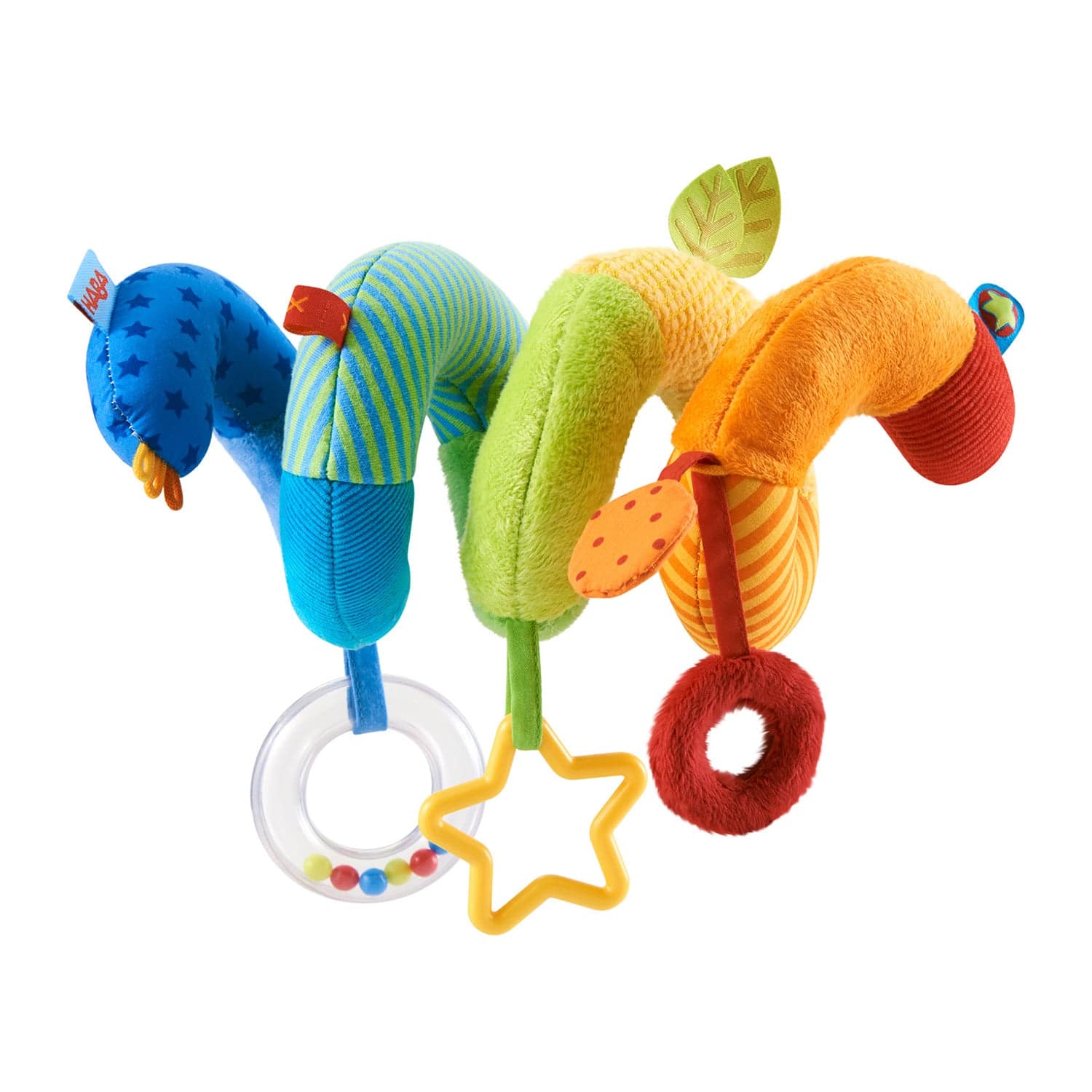 HABA Rainbow Activity Spiral Stroller & Car Seat Toy