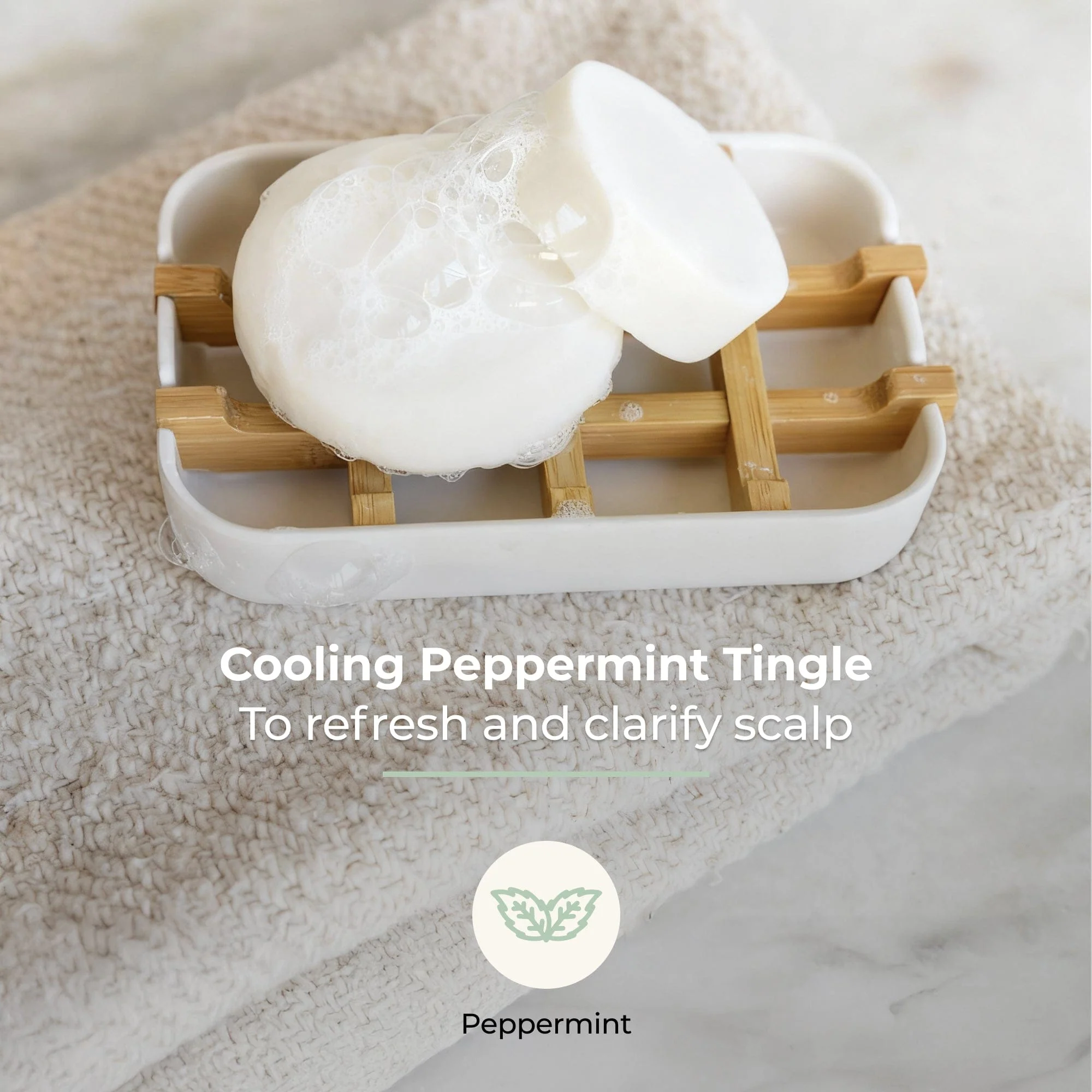 Zero Waste Store Shampoo & Conditioner Bar Duo - Image 27