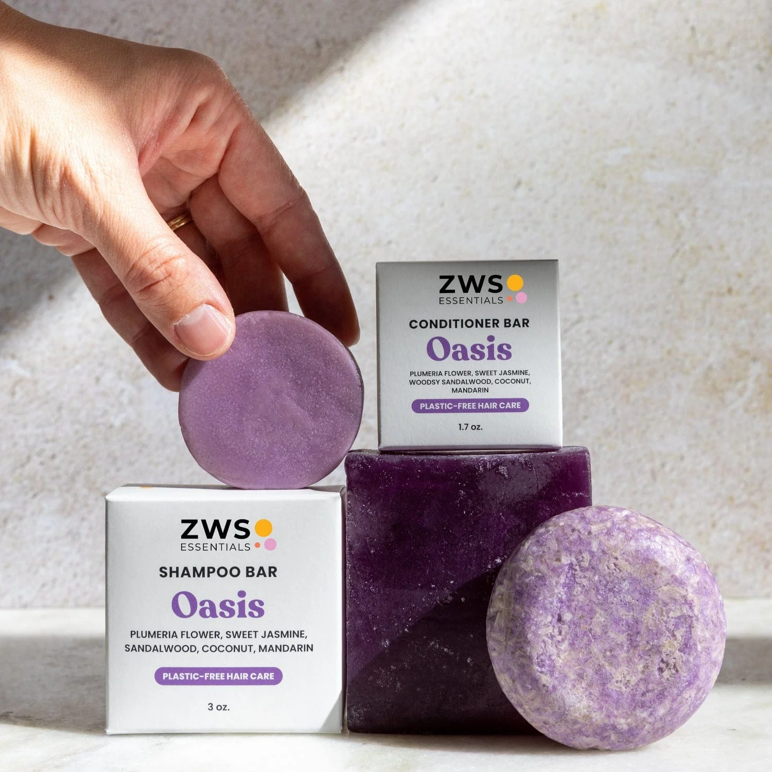 Zero Waste Store Shampoo & Conditioner Bar Duo - Image 47