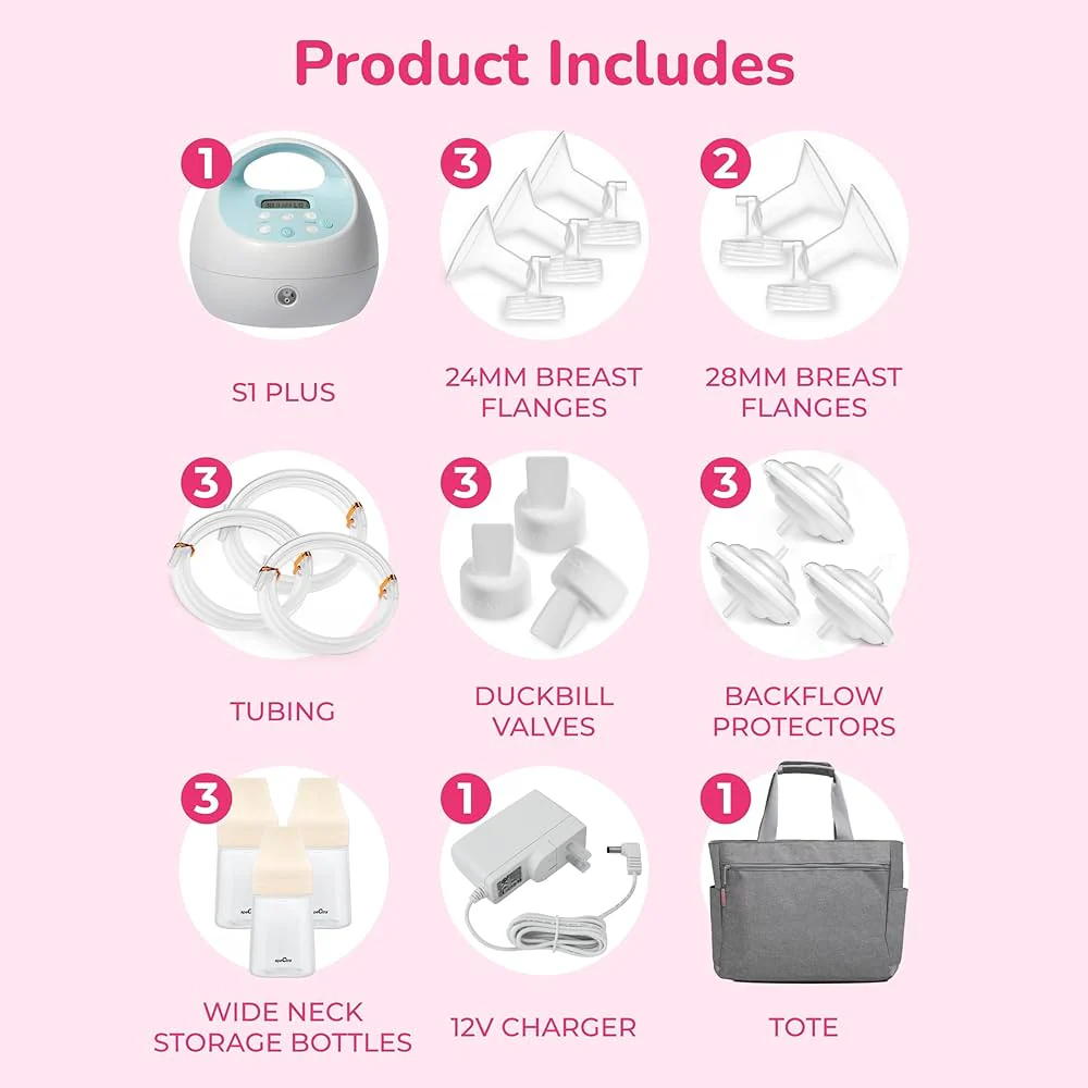 Healthy Horizons Spectra Premier S1 Plus Rechargeable Breast Pump - Image 2