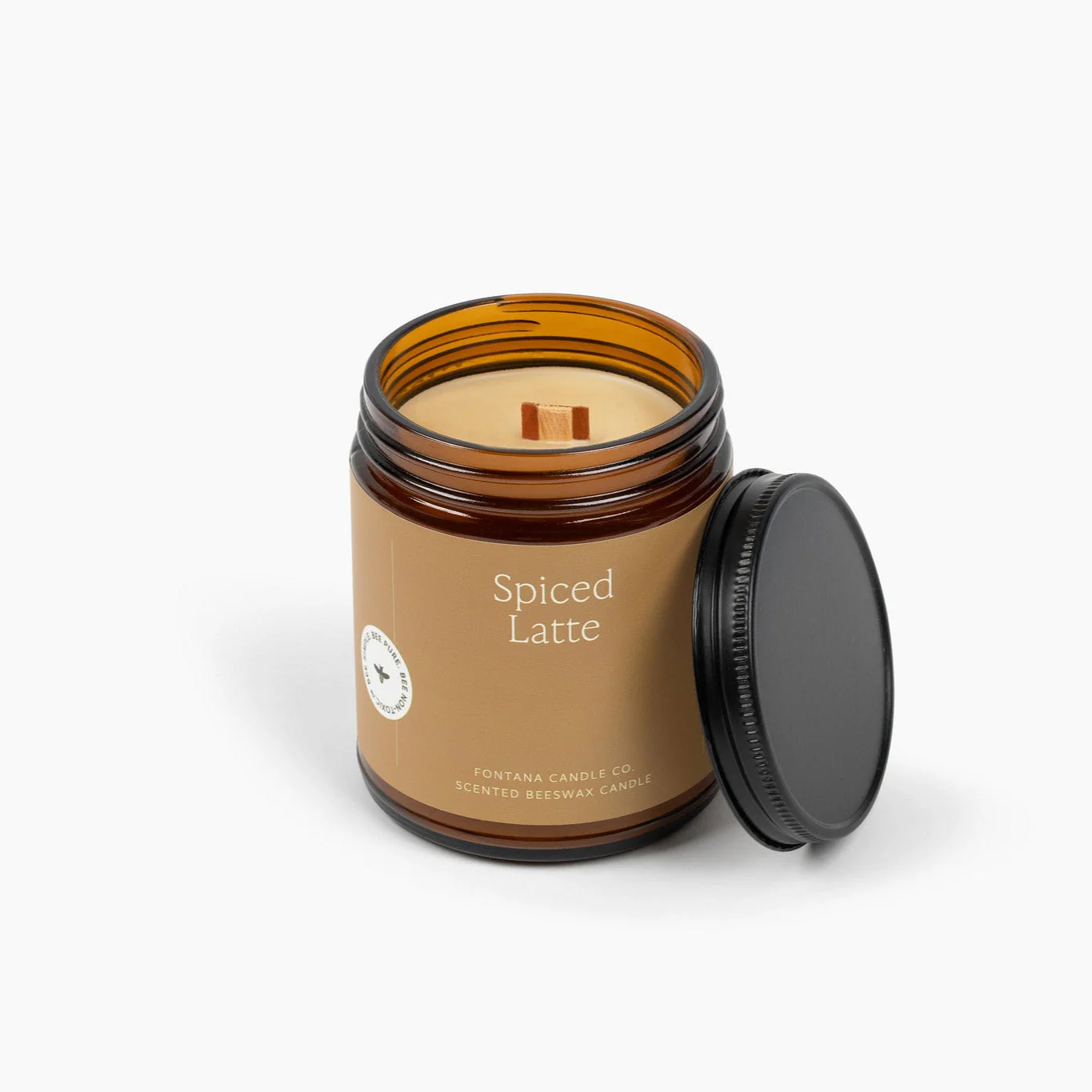 Fontana Candle Co Spiced Latte Jar Candle - Image 5