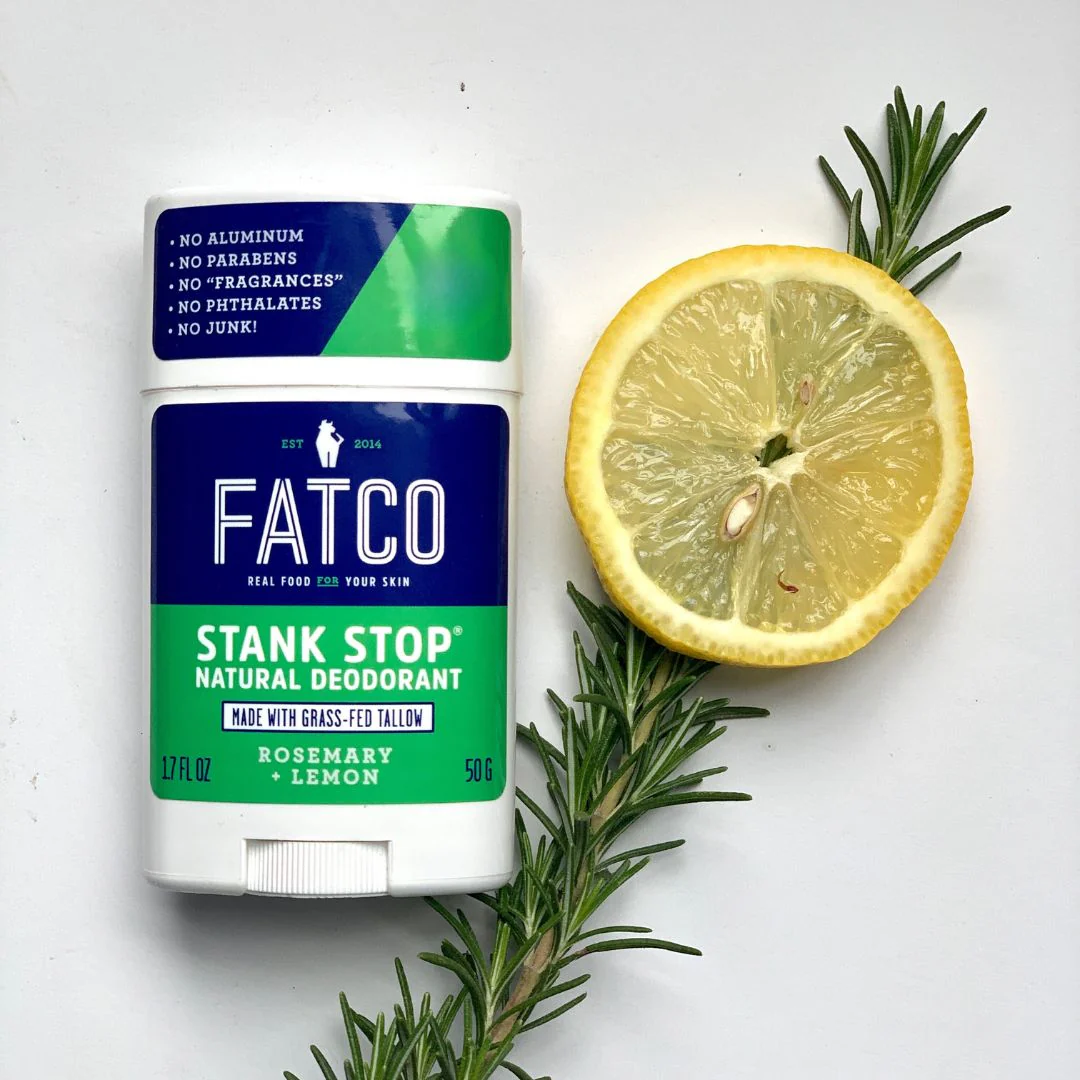Stank Stop Deodorant Stick, Rosemary+Lemon, 1.7 Oz - Image 4
