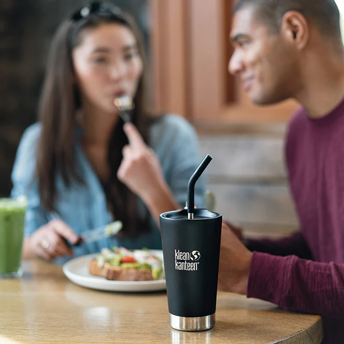 Klean Kanteen Straw 2-Pack with Brush - Black - Image 2