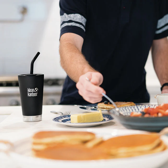 Klean Kanteen Straw 2-Pack with Brush - Black - Image 3