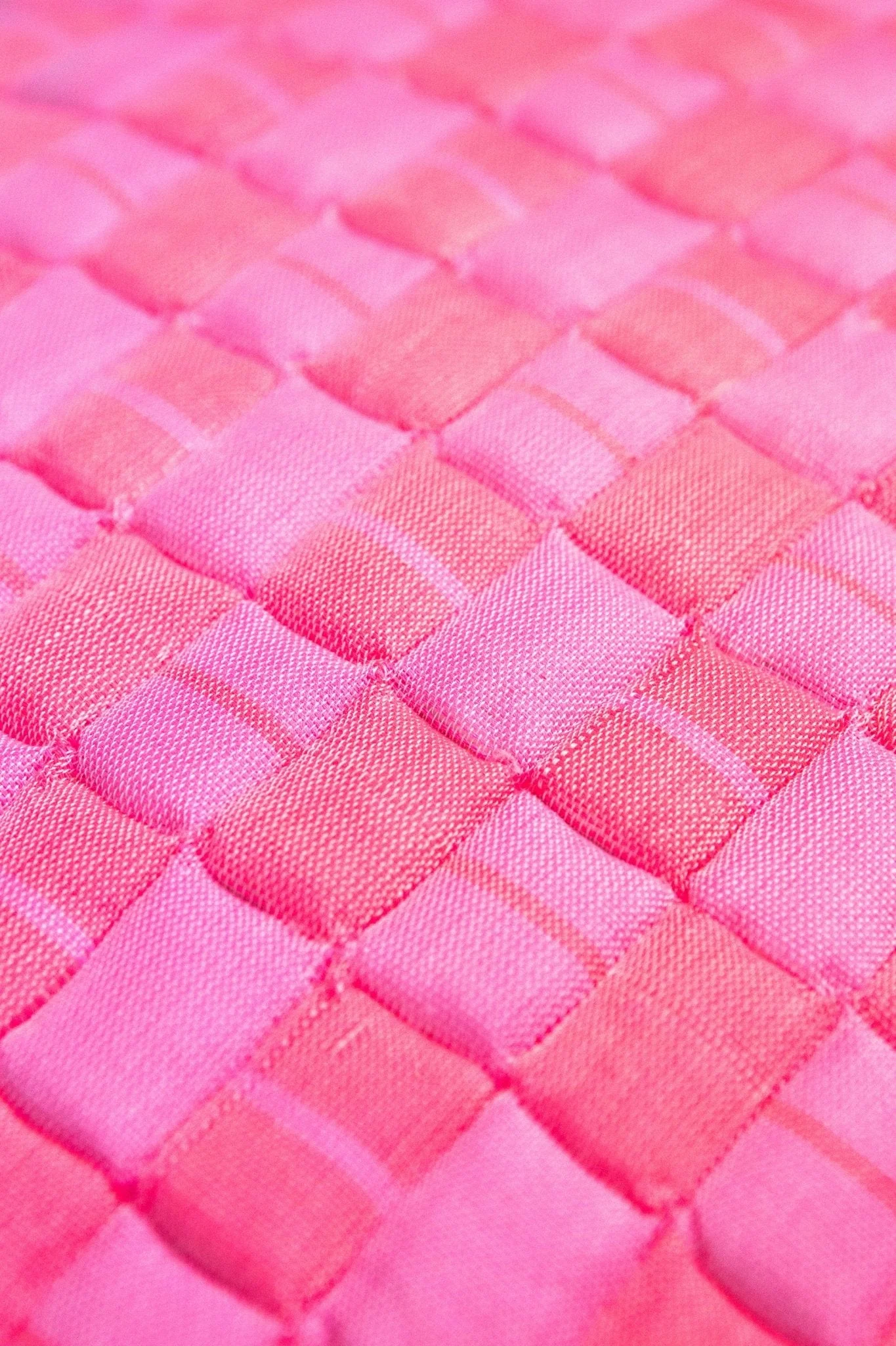 Archive New York Sujani Quilted Pillow - Neon Pink - Image 6