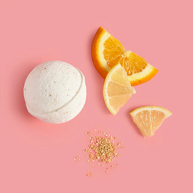 Humble Organics Sunshine Bath Bomb – Lemon, Orange & Orange Peel Energy - Image 3