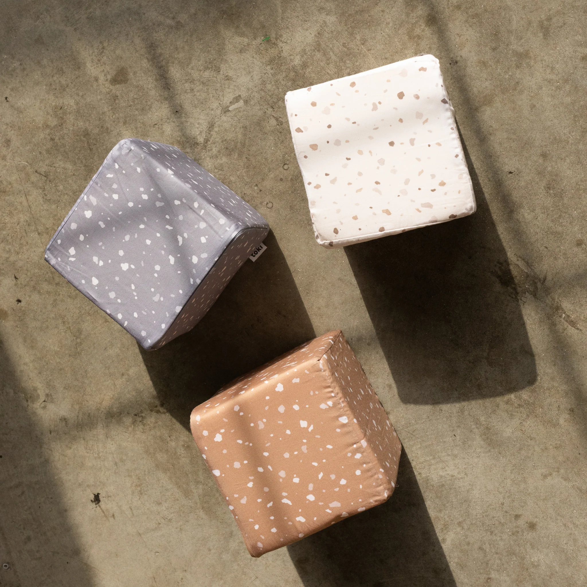 Terrazzo Slate Play Cube - Image 5