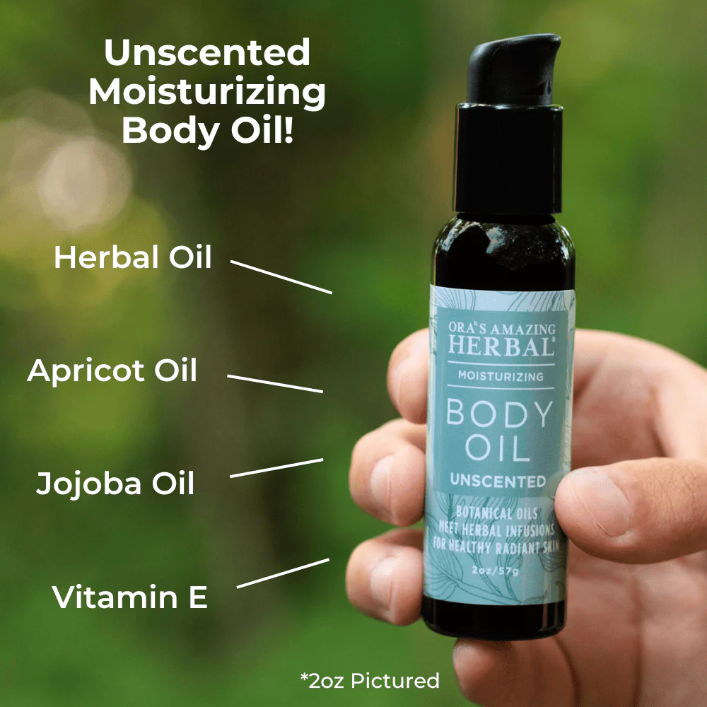 Ora's Amazing Herbal Unscented Body & Facial Cleansing Oil - Image 5