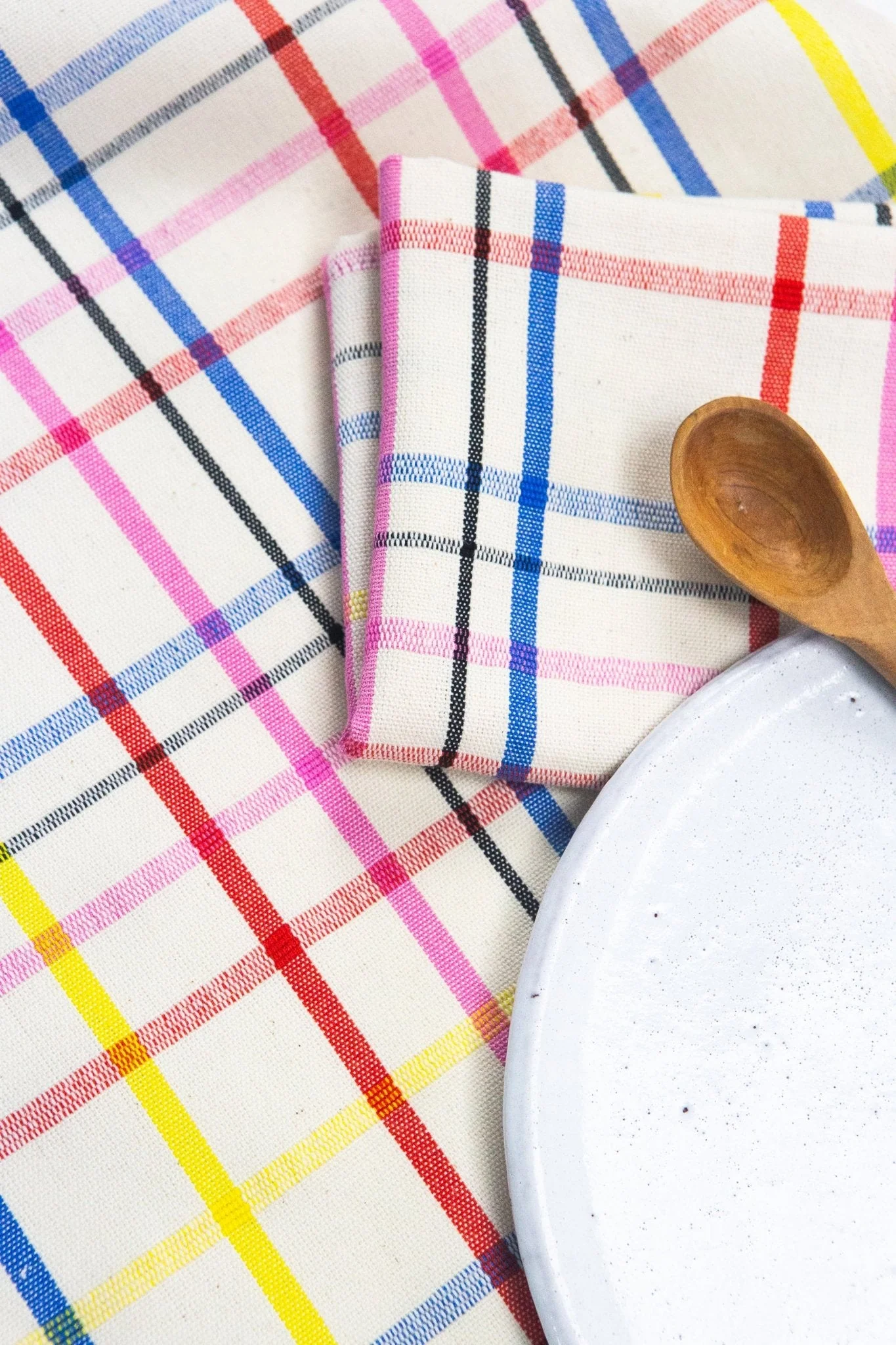 Archive New York Vera Plaid Napkin Set - Image 6