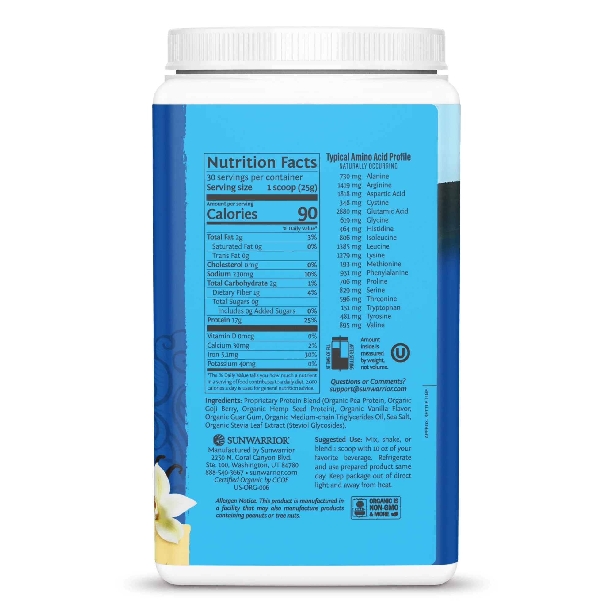 Sunwarrior Warrior Blend Organic - Image 4