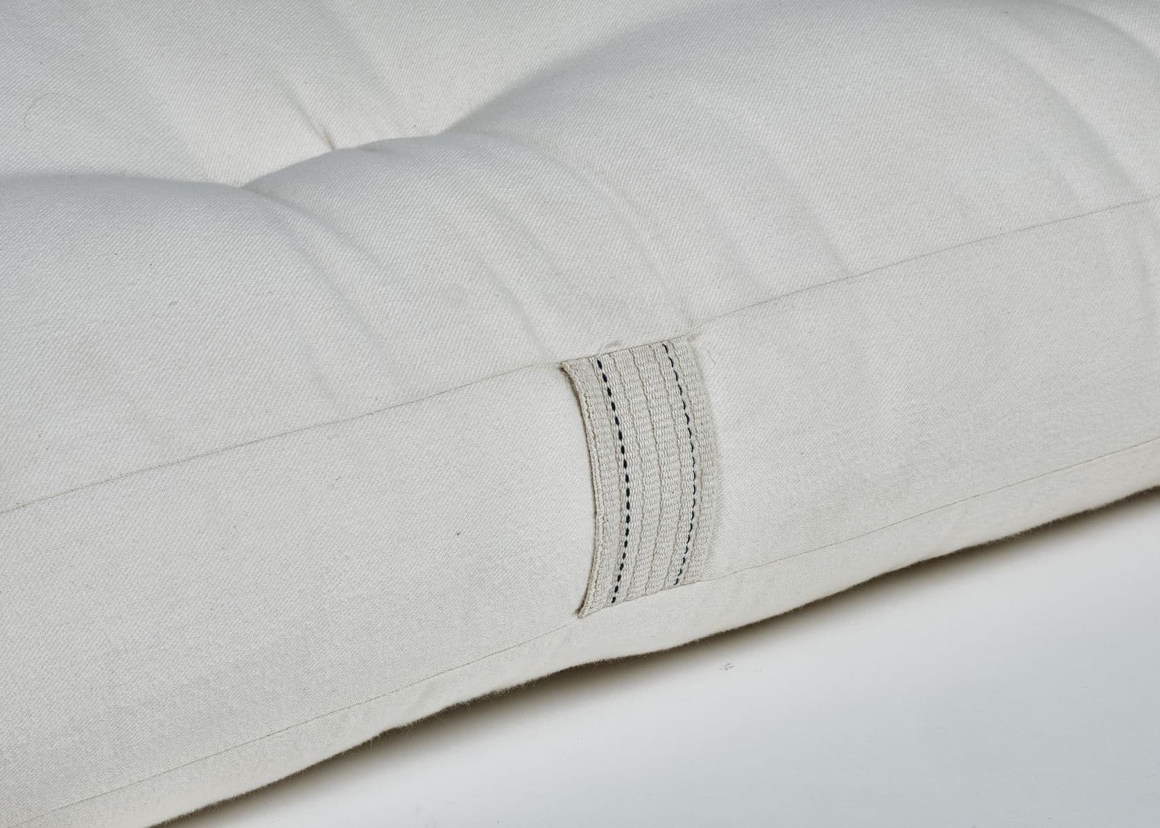 White Lotus - Green Cotton & Wool Boulder Dreamton Mattress - Image 4