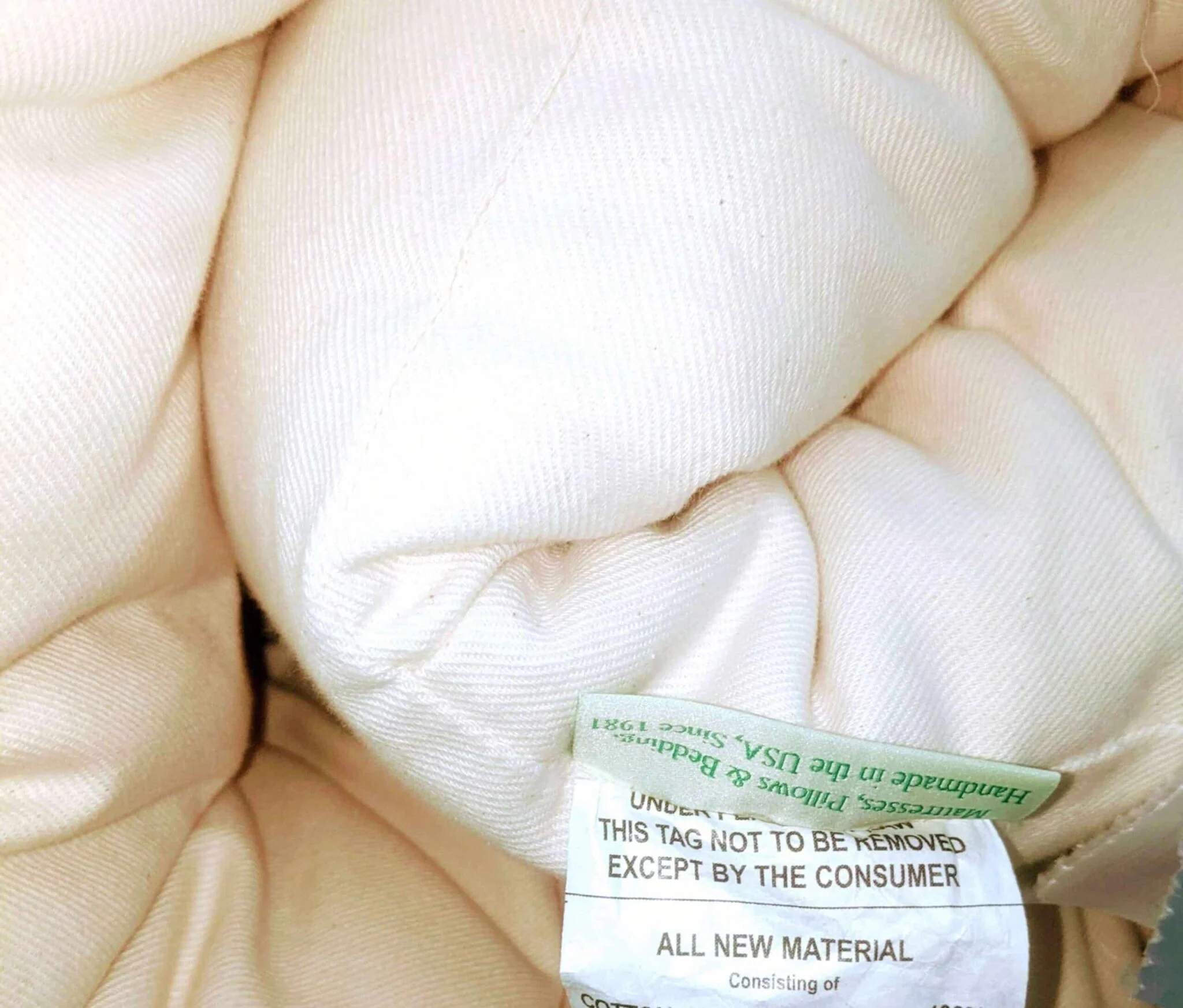 White Lotus Organic Wool Topper - Image 3