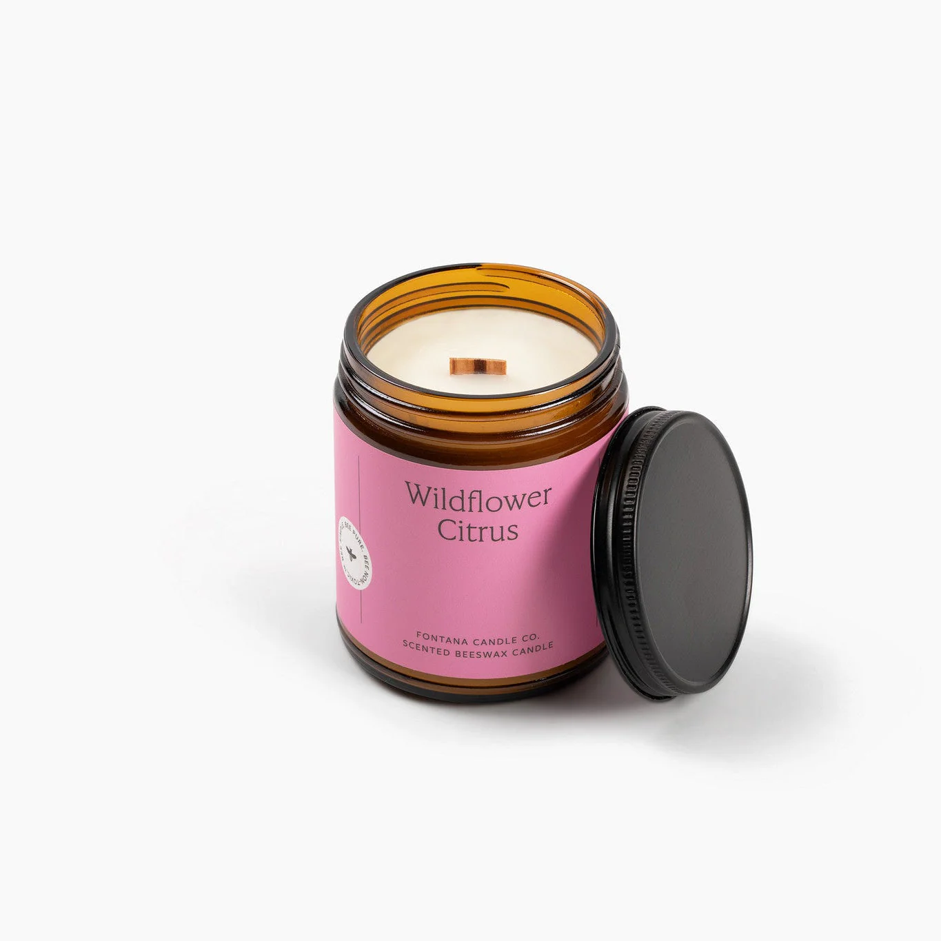 Fontana Candle Co Wildflower Citrus Jar Candle - Image 3