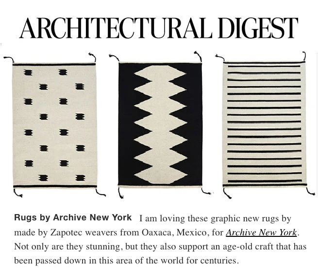 Archive New York Zapotec Rug #4 - Image 4
